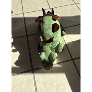 Dan Dee Collector's Choice Stegosaurus Dinosaur Plush Green Brown 20 Inch Toy